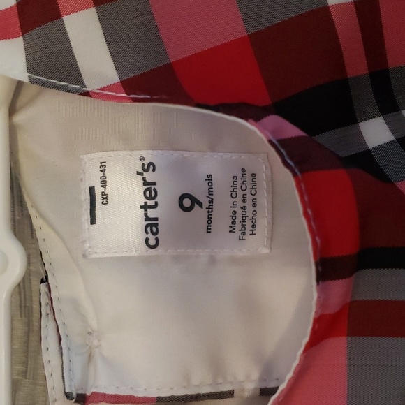 Carter's 9mth Holiday Dress - Picture 6 of 6